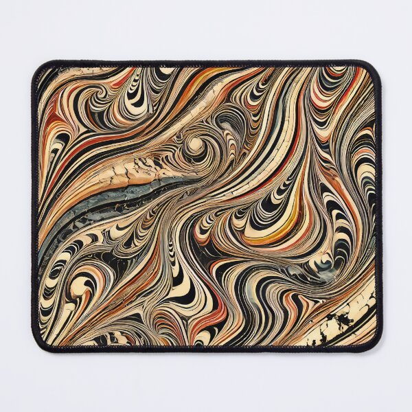 Item preview, Vintage Marbled Paper Pattern Retro Abstract Design designed and sold by PinUpPizzazz.