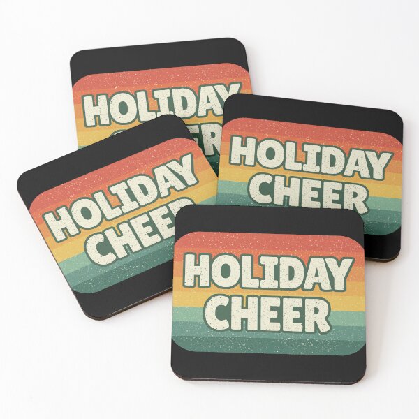 Item preview, Holiday Cheer – Retro Vintage Christmas Typography designed and sold by Kewessthetic.