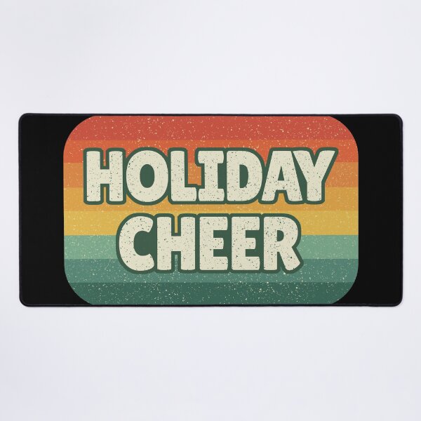 Item preview, Holiday Cheer – Retro Vintage Christmas Typography designed and sold by Kewessthetic.