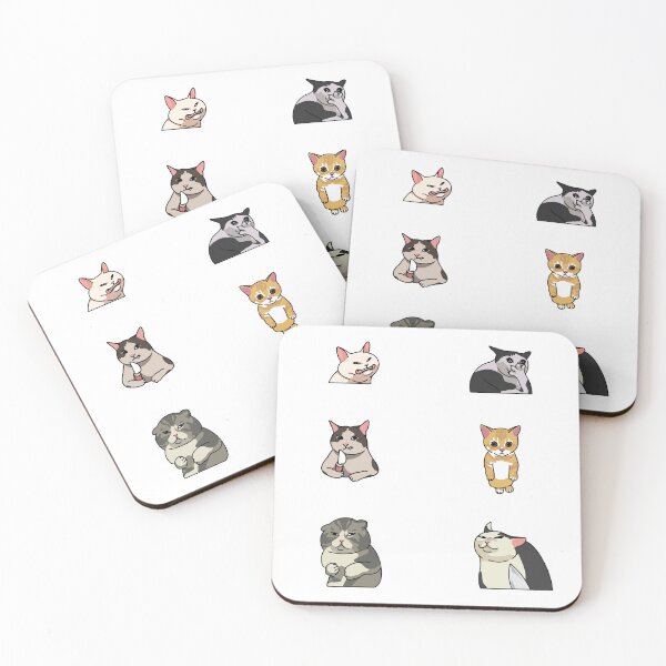 Item preview, Cat Meme Set, Grumpy Cat, Funny Cat Memes, Lol Cat designed and sold by graphic-genie.