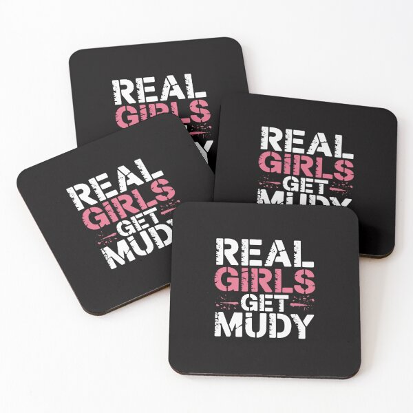 Item preview, Womens Real Girls Get Muddy Mud Runner Mud Running designed and sold by GalaFunny.