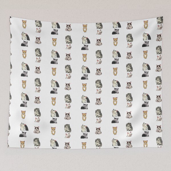 Item preview, Cat Meme Set, Grumpy Cat, Funny Cat Memes, Lol Cat designed and sold by graphic-genie.