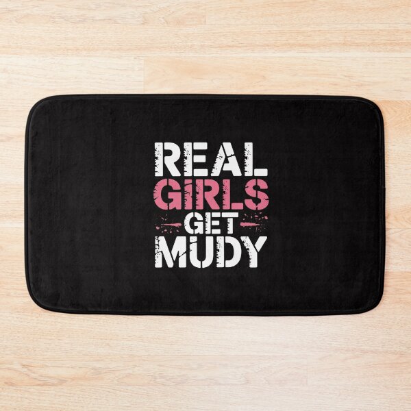 Item preview, Womens Real Girls Get Muddy Mud Runner Mud Running designed and sold by GalaFunny.