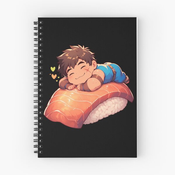 Item preview, Baki Hanma Baki The Grappler Chibi Sushi Kawaii Anime Boy designed and sold by CarlosBender.