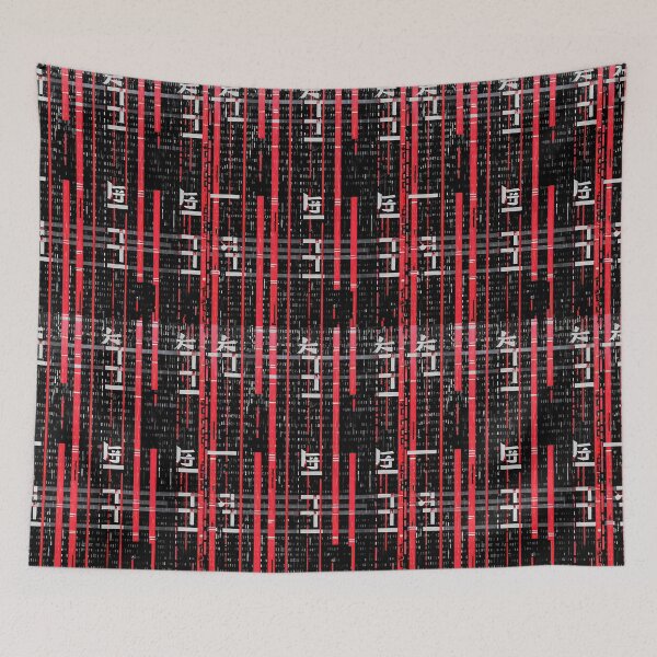Item preview, Sydey Exploring Intersection Technology Traditional Symbols Digital Art designed and sold by ART ATTACK ZONE.