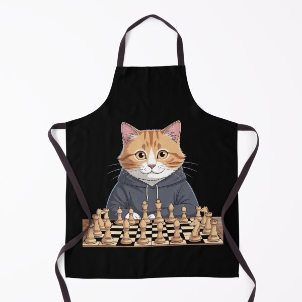 Item preview, Chess Mens, Womens & Kids Cat Chess Player designed and sold by Sandrhaus.