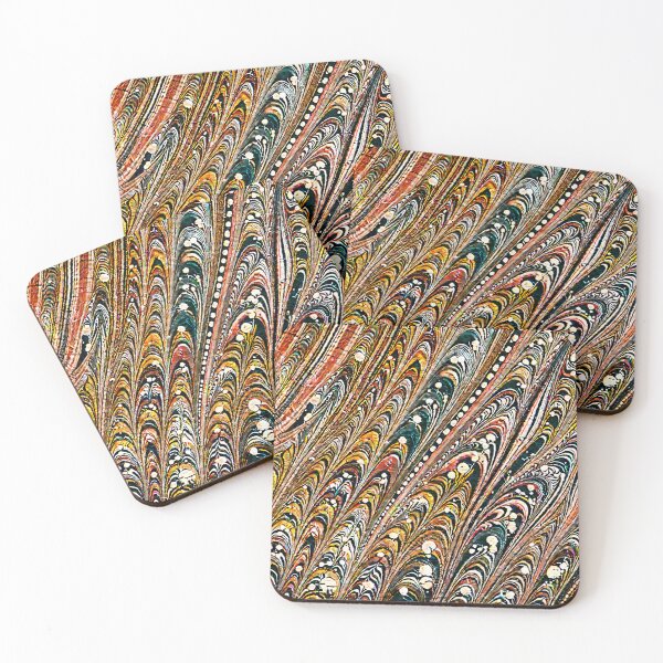 Item preview, Vintage Marbled Paper Pattern Retro Abstract Design designed and sold by PinUpPizzazz.