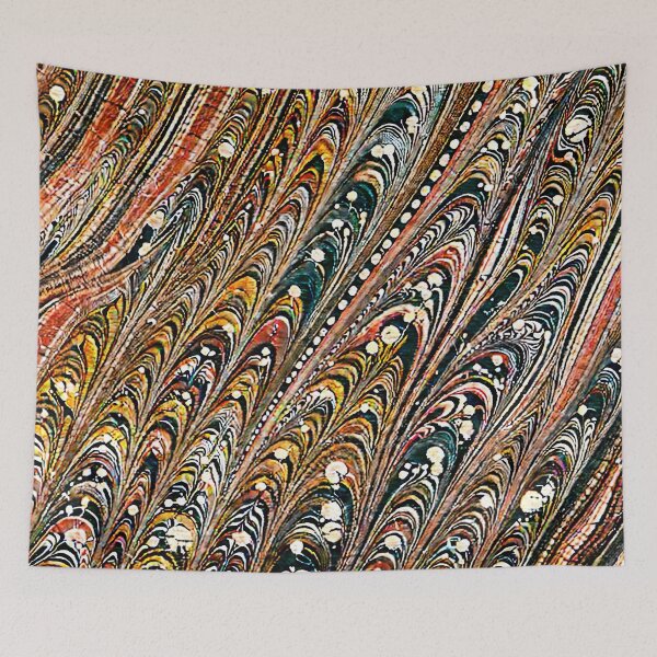 Item preview, Vintage Marbled Paper Pattern Retro Abstract Design designed and sold by PinUpPizzazz.