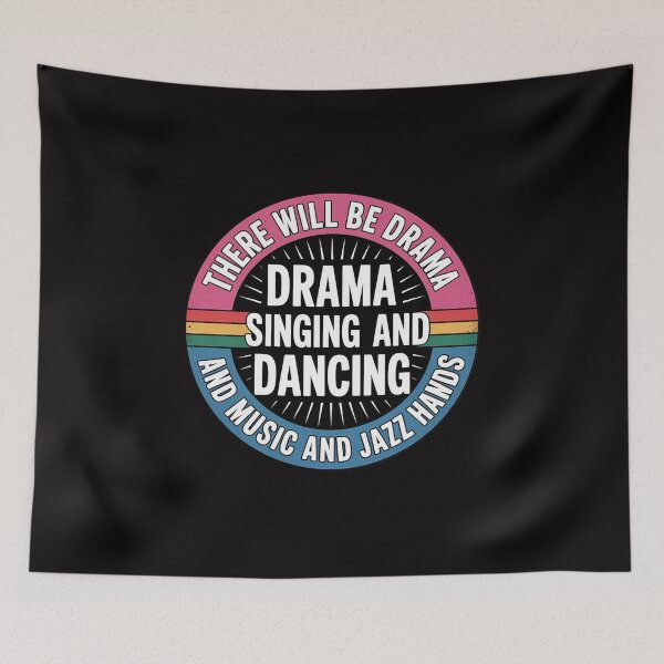 Item preview, There Will Be Drama Theater Theatre Musical Actor Gift designed and sold by GalaFunny.