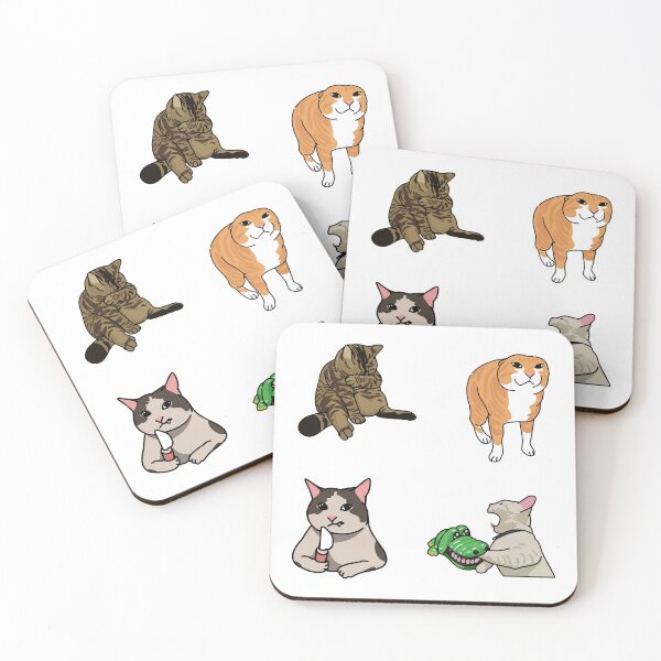 Item preview, Cat Meme Set, Grumpy Cat, Funny Cat Memes, Lol Cat designed and sold by graphic-genie.