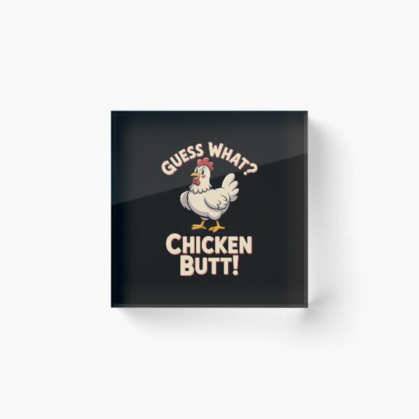 Item preview, Guess What Chicken Butt 	 Kids Joke Design designed and sold by PeggyBeverly.