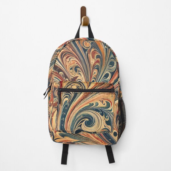 Item preview, Vintage Marbled Paper Pattern Retro Abstract Design designed and sold by PinUpPizzazz.