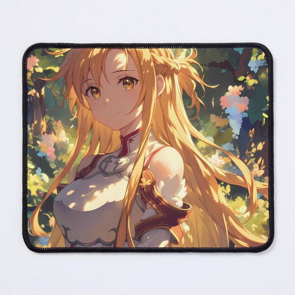 Item preview, Asuna Sword Art Online Anime Girl Waifu Forest Light Beauty designed and sold by CarlosBender.