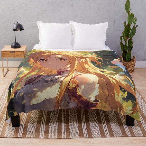 Item preview, Asuna Sword Art Online Anime Girl Waifu Forest Light Beauty designed and sold by CarlosBender.