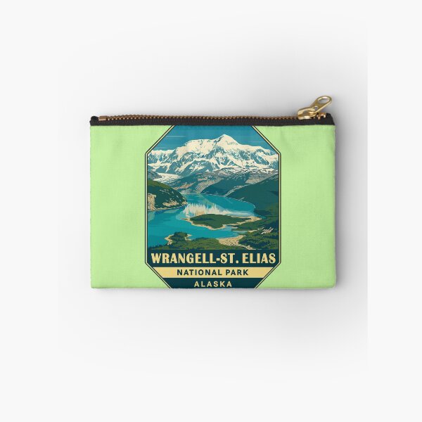Item preview, Wrangell–St. Elias Alaska Mountain Sticker designed and sold by Ismeal Von.