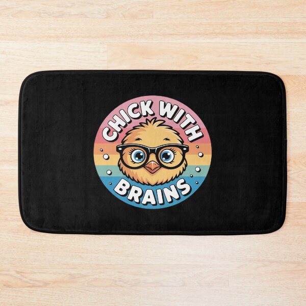 Item preview, Chick with Brains Smart Hot Feminist designed and sold by Sandrhaus.