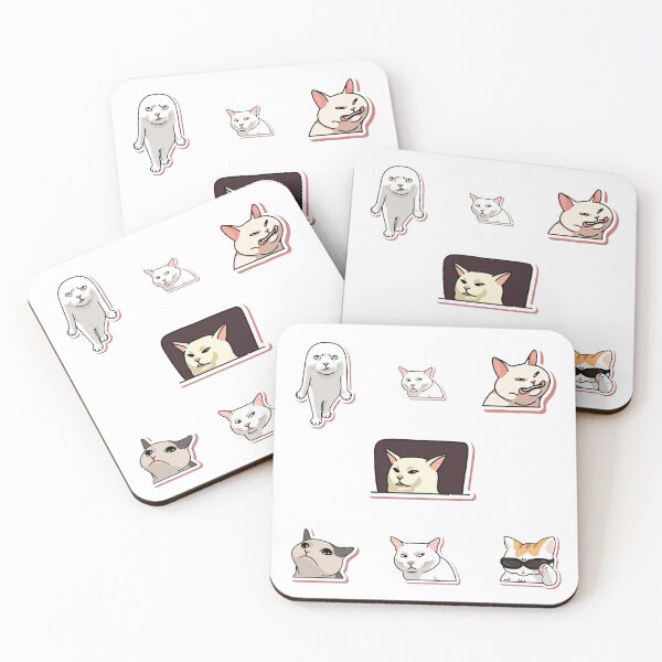 Item preview, Cat Meme Set, Grumpy Cat, Funny Cat Memes, Lol Cat designed and sold by graphic-genie.