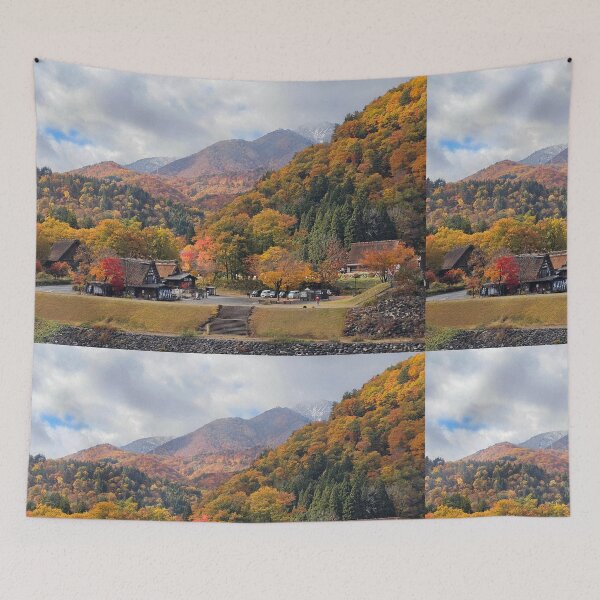 Item preview, Scenic Mountain Village designed and sold by Alla Gill.
