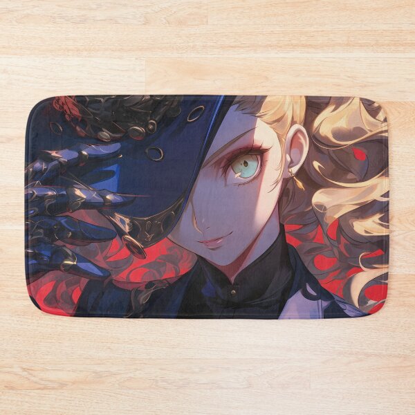 Item preview, Justine Caroline Persona 5 Intense Anime Girl Waifu Mystery With Deep Glare designed and sold by CarlosBender.