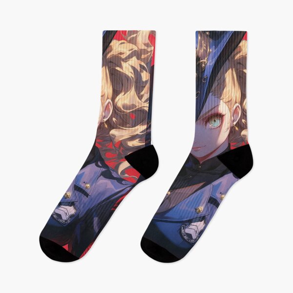 Item preview, Justine Caroline Persona 5 Intense Anime Girl Waifu Mystery With Deep Glare designed and sold by CarlosBender.