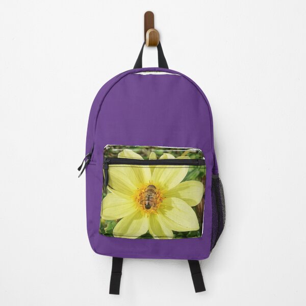 Item preview, Bright yellow flower pollinated by a bee.  designed and sold by Enerjetal.