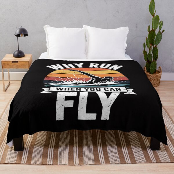 Item preview, Swimming Butterfly Swim - Why Run When You Can Fly designed and sold by GalaFunny.