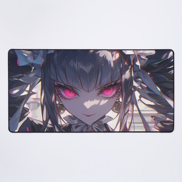 Item preview, Celestia Ludenberg Danganronpa Gothic Anime Girl Waifu Elegance With Fierce Crimson Gaze designed and sold by CarlosBender.