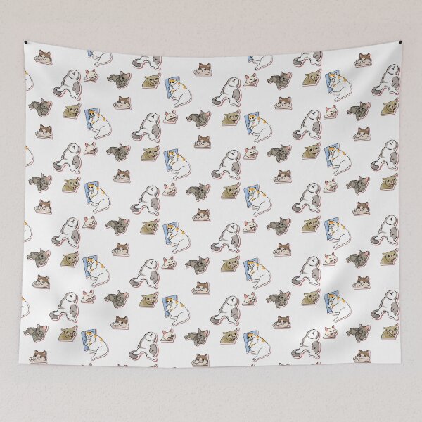 Item preview, Cat Meme Set, Grumpy Cat, Funny Cat Memes, Lol Cat designed and sold by graphic-genie.