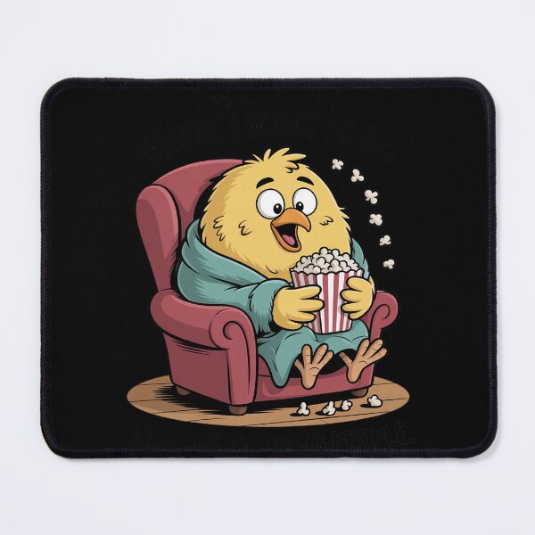 Item preview, Chicken I’m Exactly Where I Want to Be at Home Avoiding designed and sold by Sandrhaus.