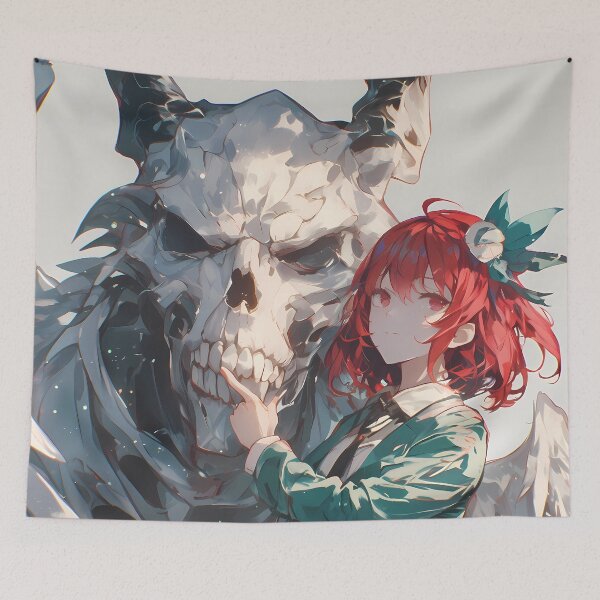 Item preview, Enchanting Chise Hatori Gentle Anime Girl Magic From Ancient Magus Bride designed and sold by CarlosBender.