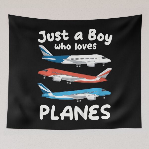 Item preview, Kids Just A Boy Who Loves Planes Toddler Kids Airplane Lover designed and sold by BrandyMegan.