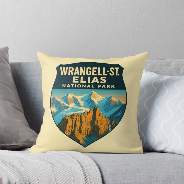 Item preview, Wrangell–St. Elias Alaska Mountain Sticker designed and sold by Ismeal Von.