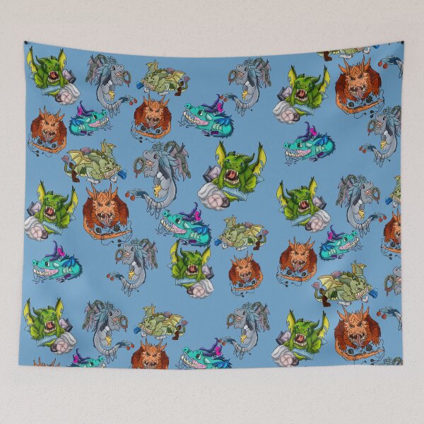 Item preview, Attic Dragons designed and sold by JayBirdStudio.