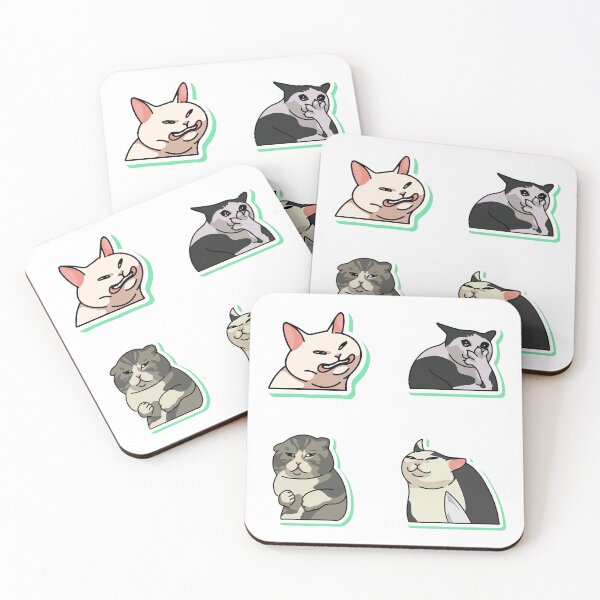 Item preview, Cat Meme Set, Grumpy Cat, Funny Cat Memes, Lol Cat designed and sold by graphic-genie.