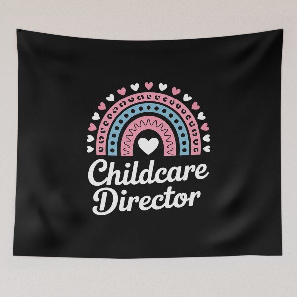 Item preview, Childcare Director Rainbow Heart Preschool Daycare Teacher designed and sold by ryukaizox1.