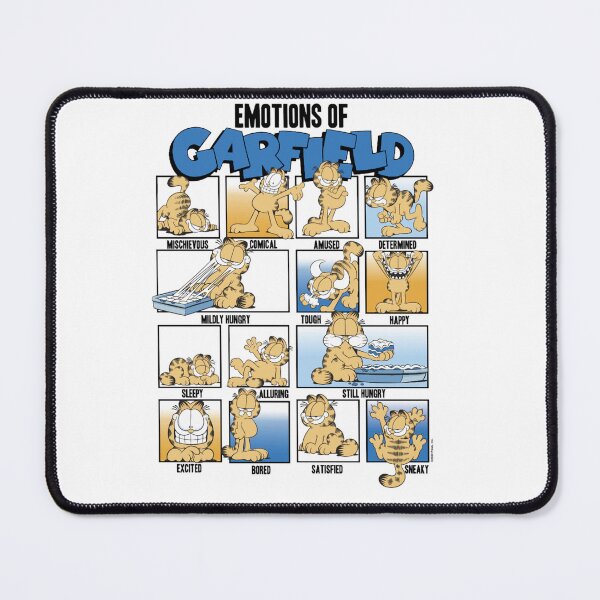 Item preview, Garfield Emotions Of Garfield Blue Grid Classic  designed and sold by ariav94830.