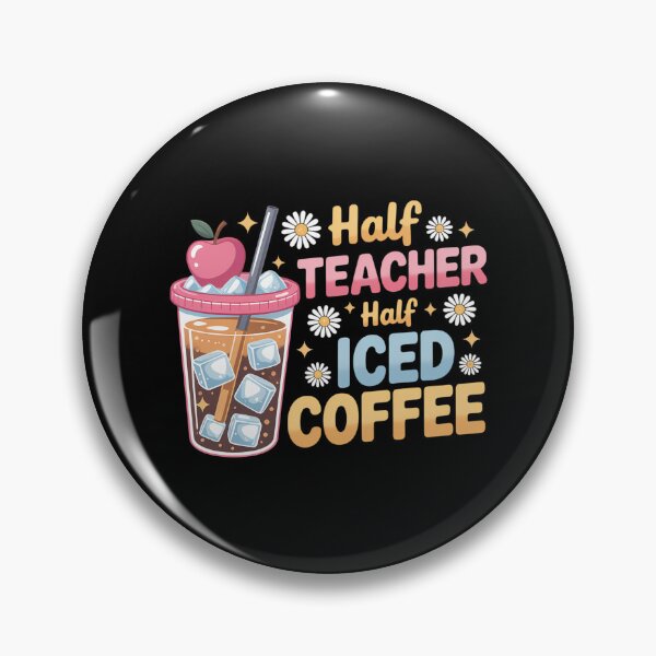 Artikelvorschau, Halb Lehrer, halb Eiskaffee – Schönen ersten Schultag! entworfen und verkauft von CruelShadesSt.