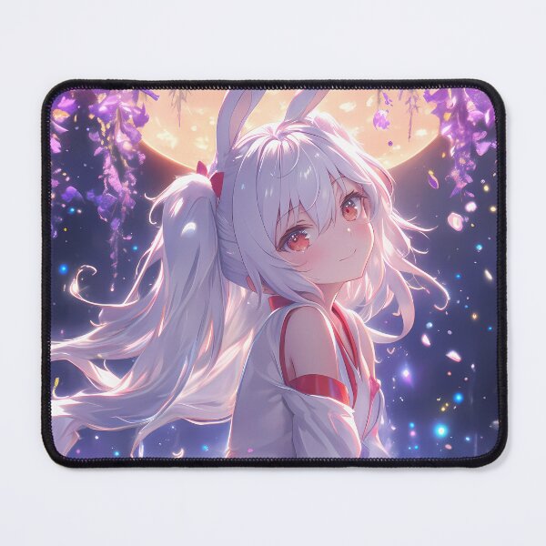 Item preview, Wisteria Moonlit Laffey Azur Lane Anime Girl Fantasy Sakura Night designed and sold by CarlosBender.