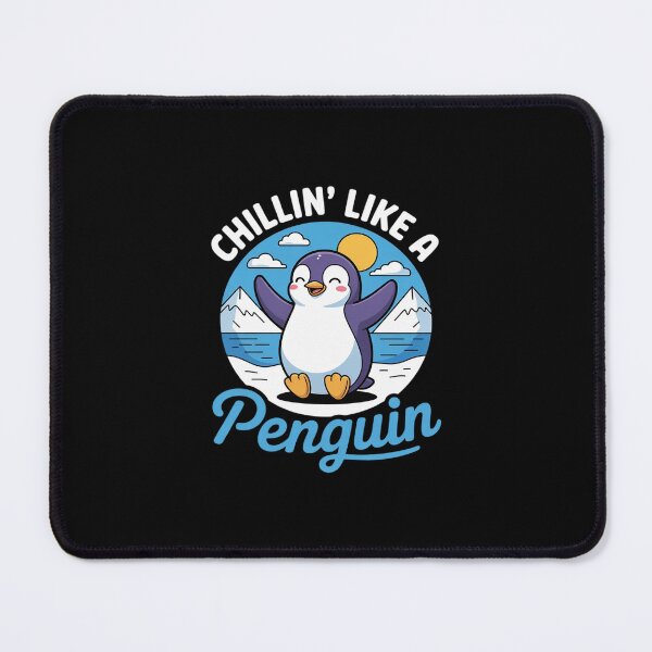 Item preview, Chillin Like A Penguin Cute Bird Animal designed and sold by ryukaizox1.