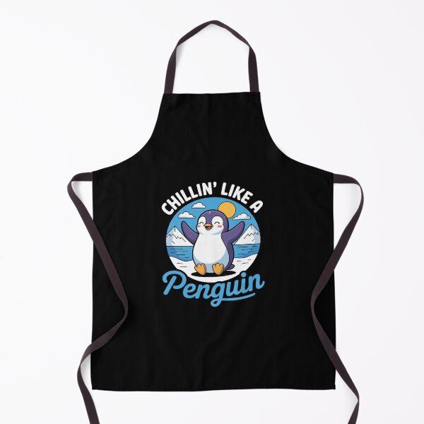 Item preview, Chillin Like A Penguin Cute Bird Animal designed and sold by ryukaizox1.