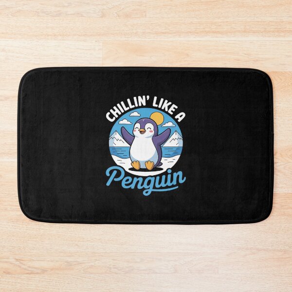 Item preview, Chillin Like A Penguin Cute Bird Animal designed and sold by ryukaizox1.