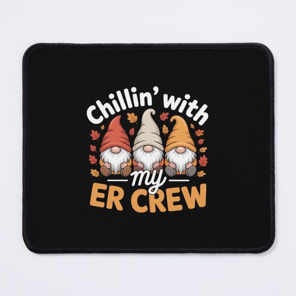 Item preview, Chillin' With My Gnomies ER Crew Fall Vibes Autumn Season designed and sold by ryukaizox1.