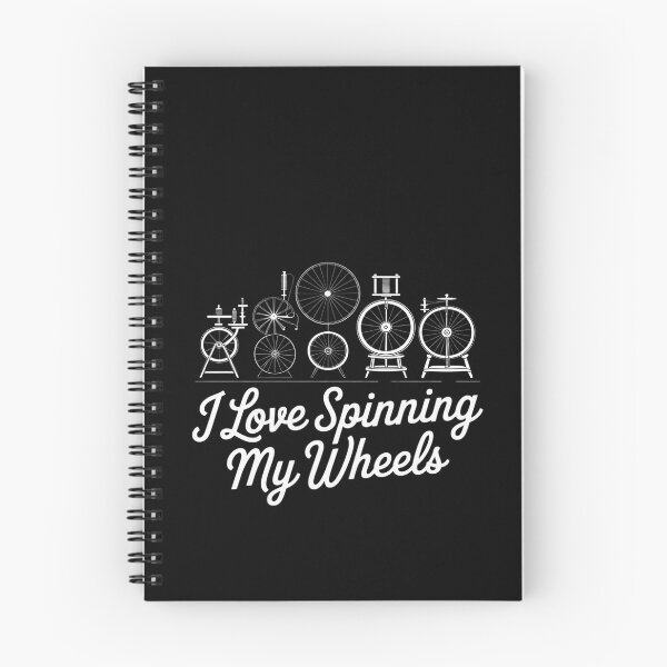 Item preview, I love spinning my wheels Cute Hand Spinning Wheel Pun designed and sold by RustsyMin.