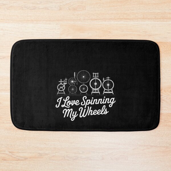 Item preview, I love spinning my wheels Cute Hand Spinning Wheel Pun designed and sold by RustsyMin.