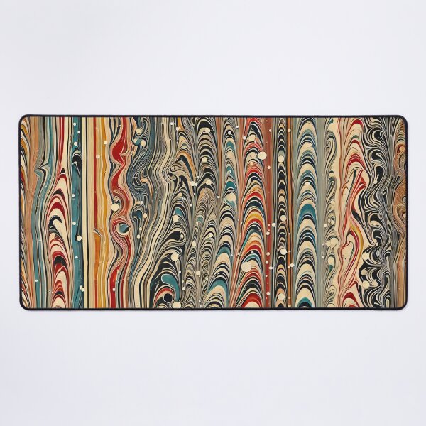 Item preview, Vintage Marbled Paper Pattern Retro Abstract Design designed and sold by PinUpPizzazz.