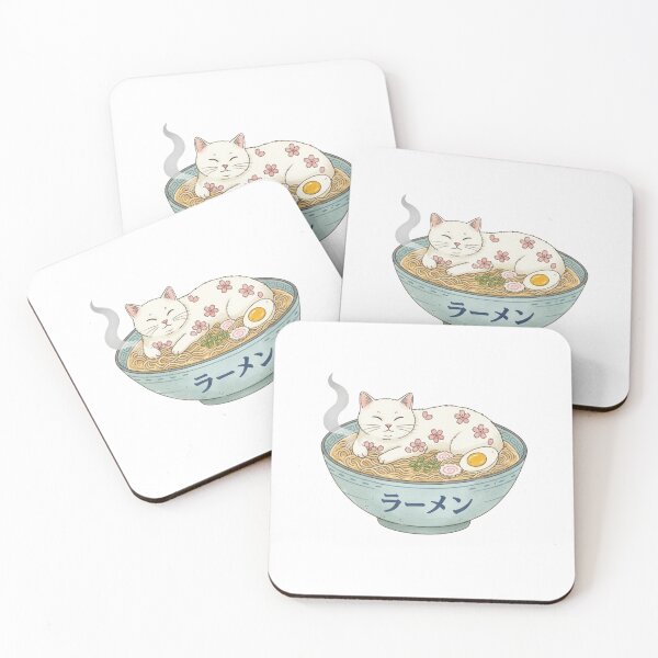 Item preview, Ramen cat designed and sold by gameovercorp.