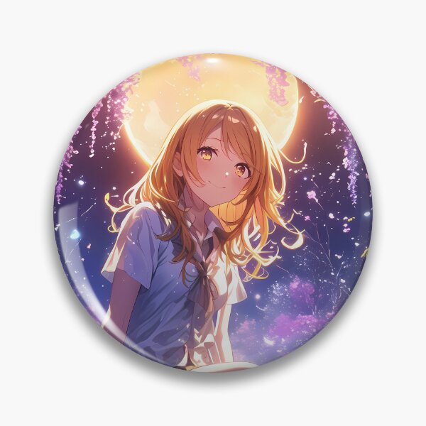 Item preview, Certain Shokuhou Misaki Wisteria Moonlight Anime Girl Fantasy Night Blossom Garden designed and sold by CarlosBender.