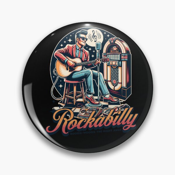 Item preview, Rockabilly Rock n Roll Music Jukebox Boogie-woogie The Night Away designed and sold by scooterbaby.