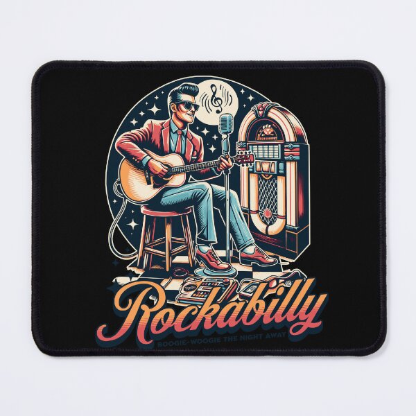 Item preview, Rockabilly Rock n Roll Music Jukebox Boogie-woogie The Night Away designed and sold by scooterbaby.