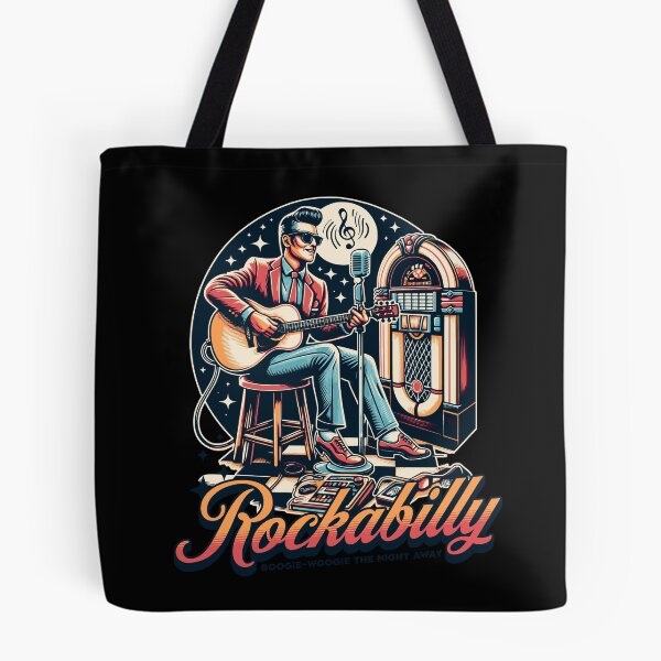 Item preview, Rockabilly Rock n Roll Music Jukebox Boogie-woogie The Night Away designed and sold by scooterbaby.